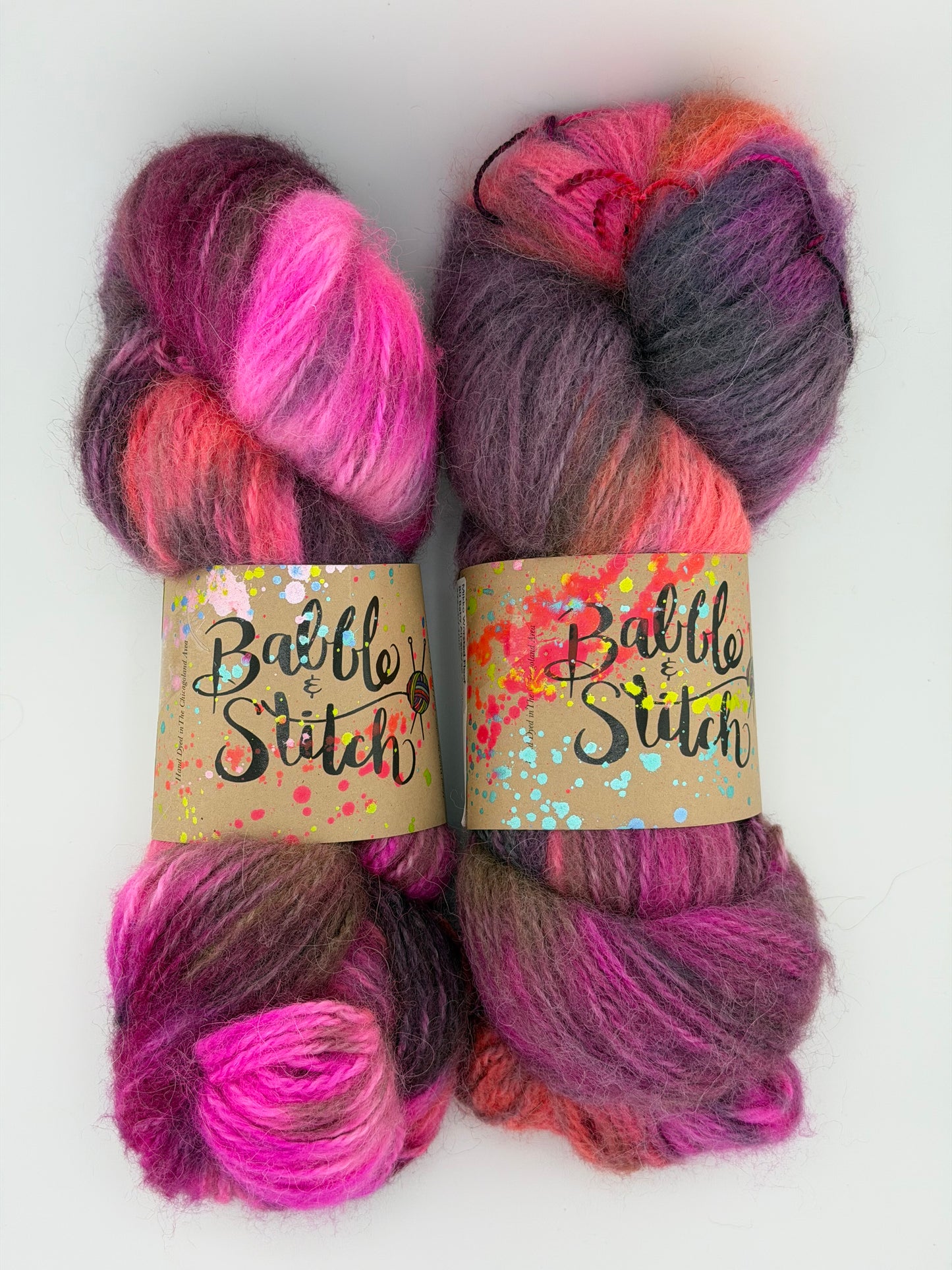 Mikko Worsted Floof / Raspberry Crush